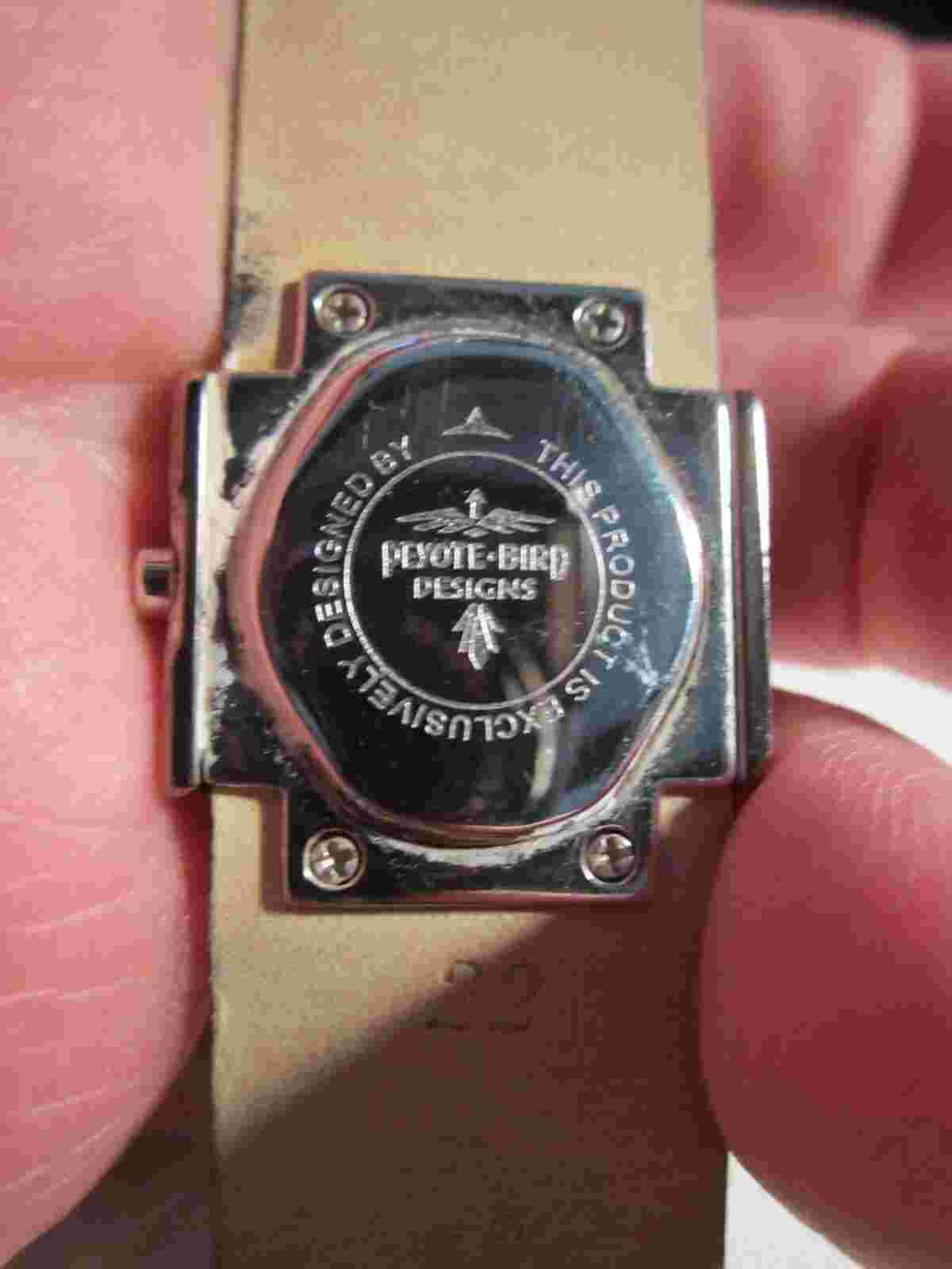 PEYOTE BIRD WATCH BY SILPADA MADE IN FRANCE NEEDS NEW BATTERY TO RUN BBA-46