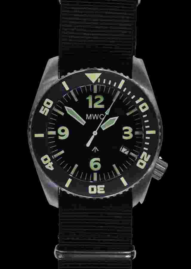 MWC "Depthmaster" 1000m Water Resistant Divers Watch Quartz 100ATM/12/SS/QZ