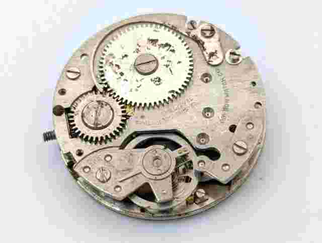Vintage GENOVA Antimagnetic Oberon Watch Co 27mm Swiss Movement PARTS or REPAIR