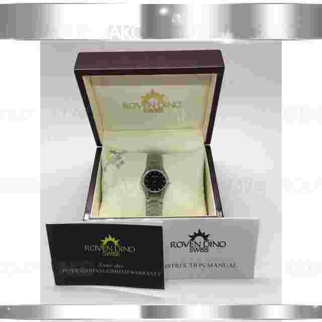 Roven Dino Capri Diamond 2019LDP029 Stainless Steel Swiss Movement Womens Watch
