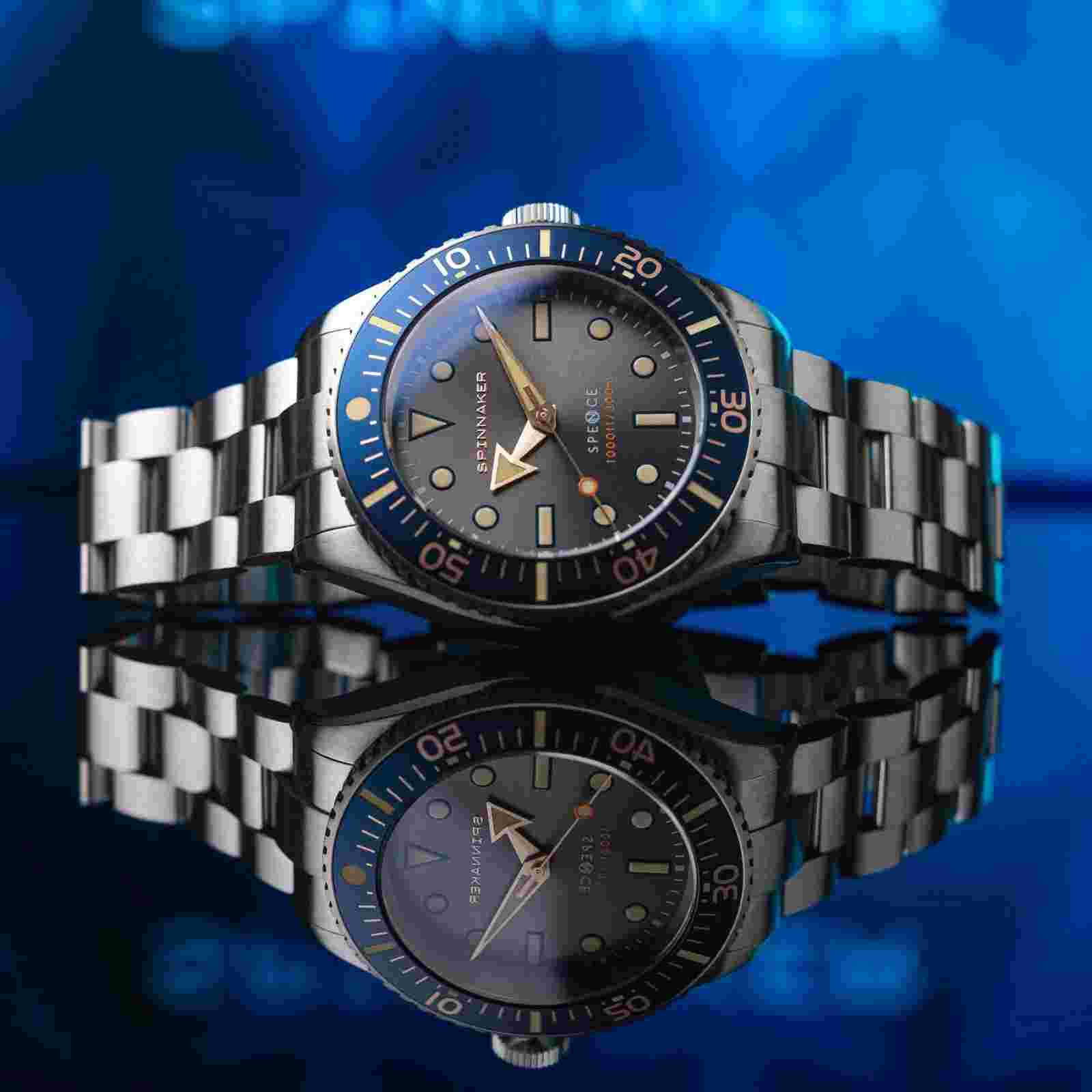 Spinnaker Spence 300 Automatic Gunmetal Men's Watch SP-5097-77