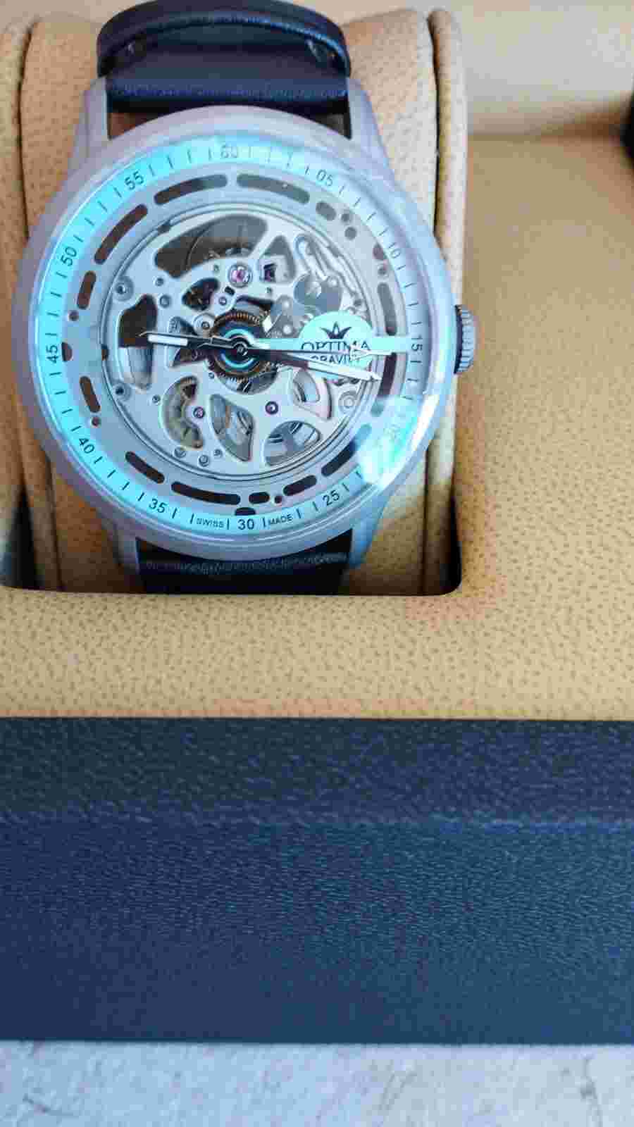 relogio de pulso optima