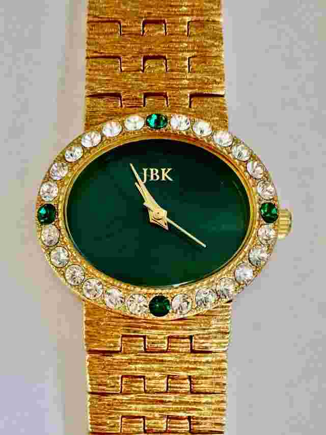 Camrose & Kross Jacqueline Jackie Kennedy JBK Women’s Wrist Watch needs battery.