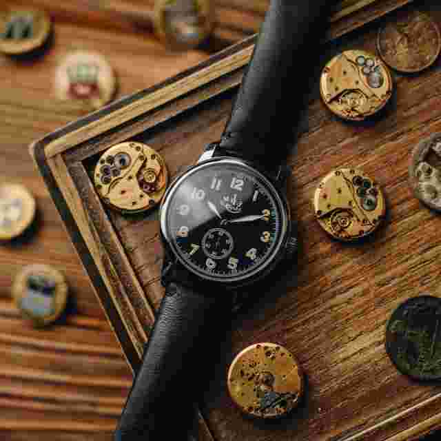 1-MCHZ KIROVA, Soviet mechanical Pobeda watch. Mechanical watch. Vintage watch