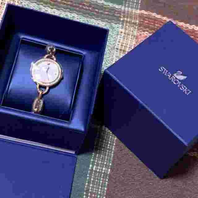 Aila Mini Swarovski Swan Watch