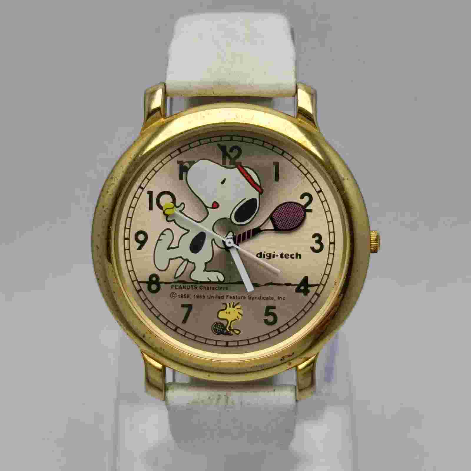 Snoopy Digi-Tech Peanut Characters PN-2506 Quartz Vintage Cartoon Kids Watch