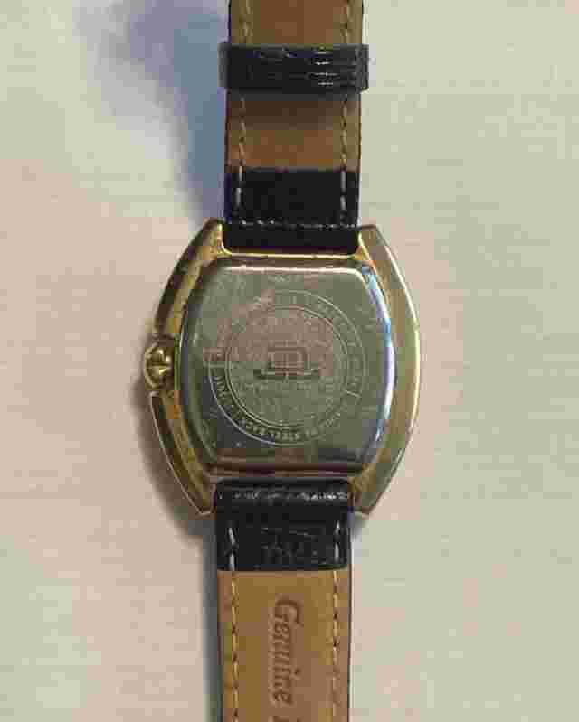 Goldtone Watch JLO by Jennifer Lopez w/ Crystals Y121E JL/2011 NEEDS BATTERY