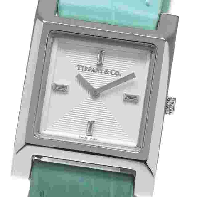 TIFFANY&Co. 67460375 1837 Makers Square Quartz Women's Superb Condition