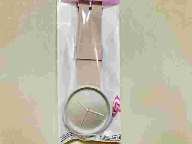 Lot 2 Daiso Japan Wacth pink Black Pair Silicone Belt Limited Simple Watch New