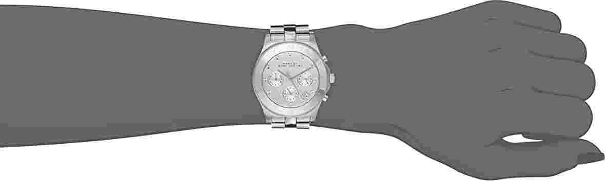 Marc Jacobs Blade SS Chronograph Bracelet Women's Watch - MBM3100