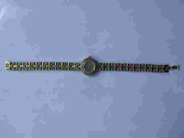 LADIES WATCH 18K GOLD PLATED SWISS MOVEMENT PELEX