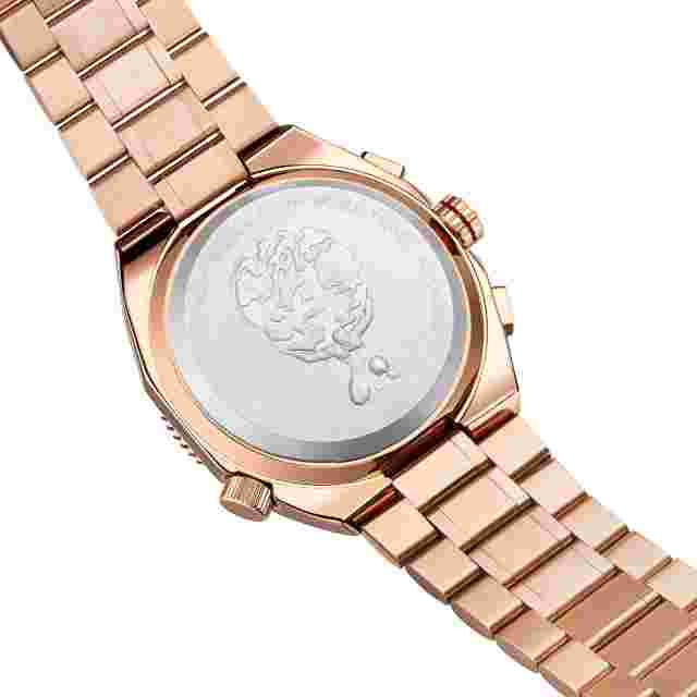 Lim Ed Swan & Edgar Hand Assembled World Travel Automatic Rose SE01372 NIB