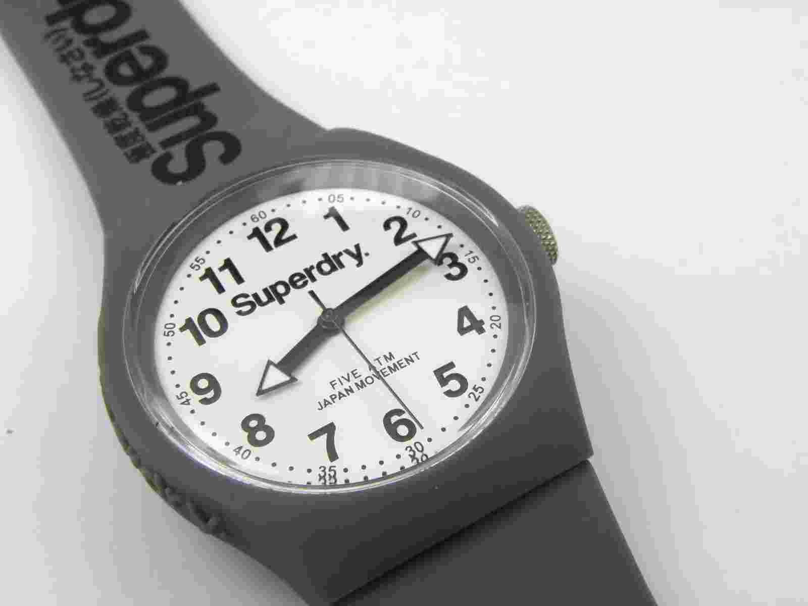 Men's SuperDry Quartz Sports Watch - 50m