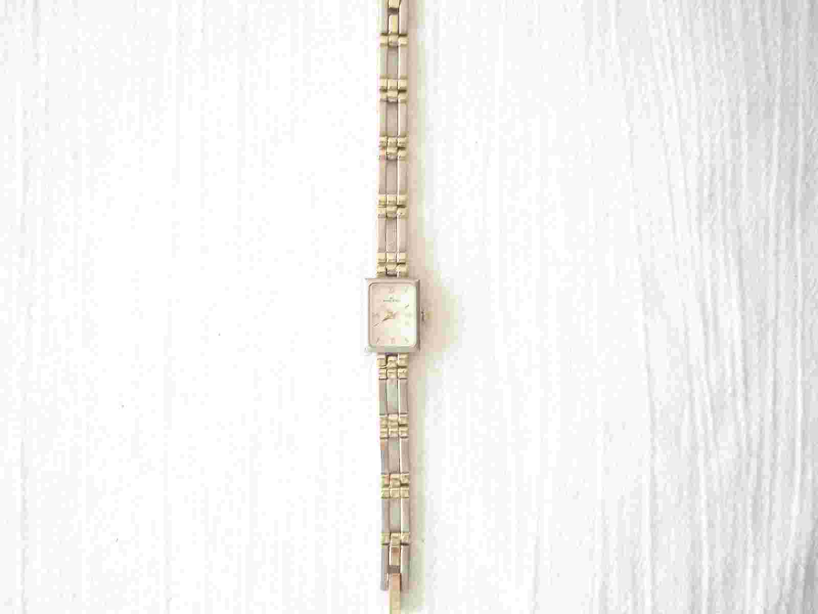 ANNE KLEIN DUAL TONE BRACELET WATCH - 7.25" LENGTH - #17-0018