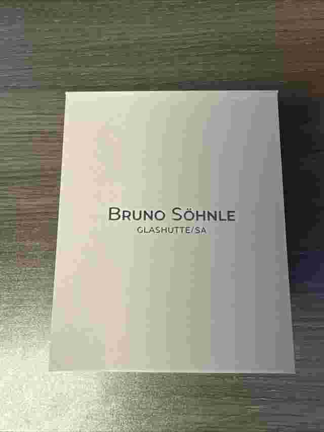 Bruno Söhnle Glashütte Stuttgart Automatik II Big Wristwatch Made in Germany 17-