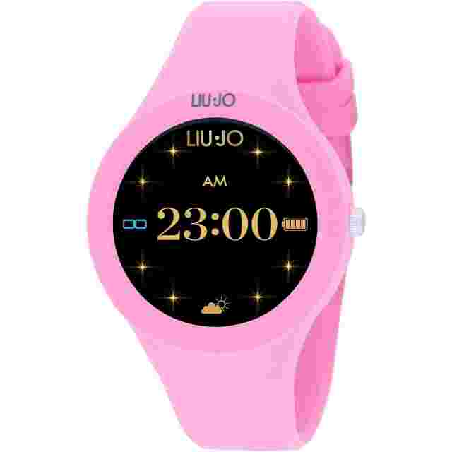 Orologio LIU-JO Smartphone Voice Paint SWLJ127 Pink cinturino in silicone rosa