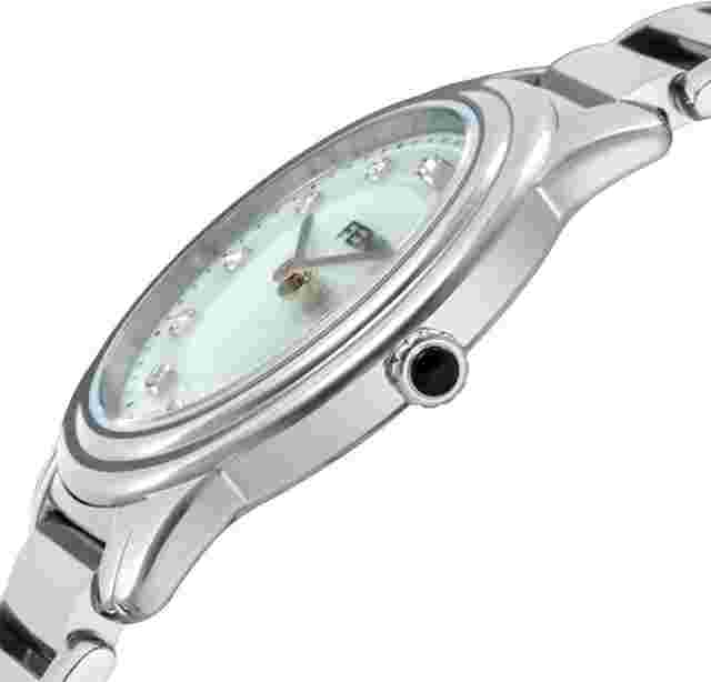 FENDI Classic Round Watch, White Pearl Dial, Diamond, F251024500D1, Women's