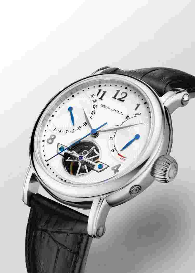 FLYWHEEL 6124 Sea-Gull Reference 819.17.6124 Mechanical Self-winding Mens Watch