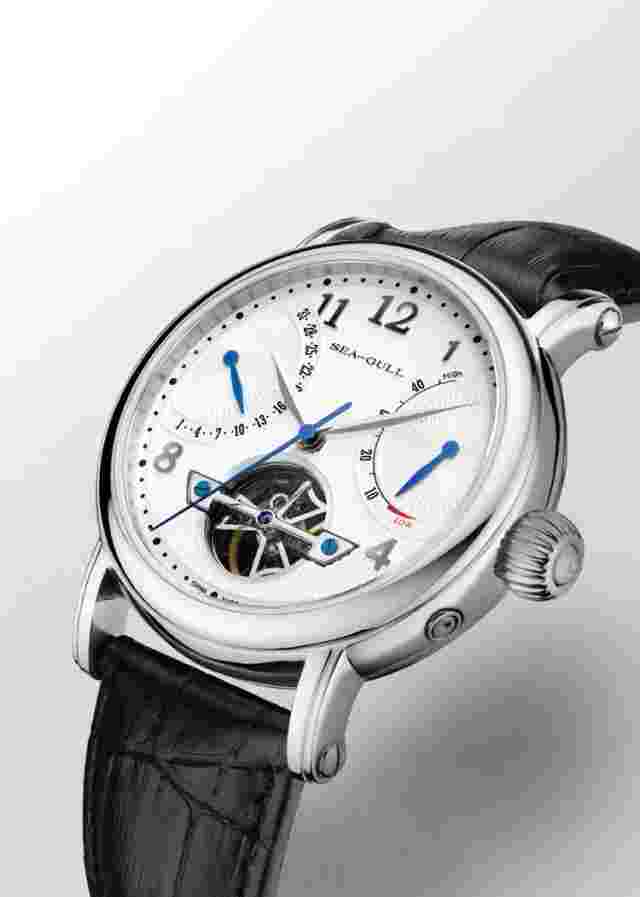 FLYWHEEL 6124 Sea-Gull Reference 819.17.6124 Mechanical Self-winding Mens Watch