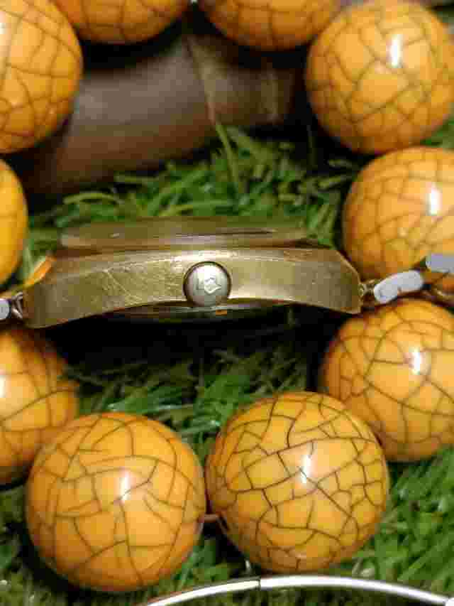 AUTHENTIC ORFINA AUTOMATIC GOLDEN FLAME SWISS MEN'S MINT DAY DATE 691102 RETRO