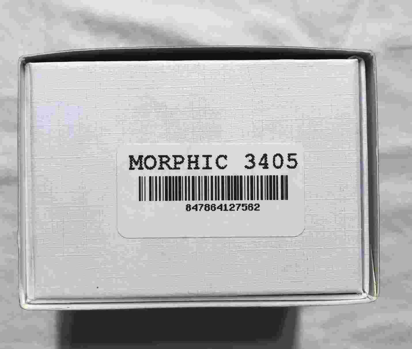 MORPHIC 3405 M34 Series Watch W Day/date-black/black L