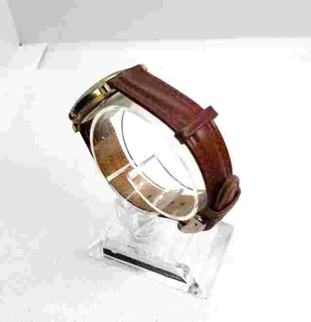Eternity Watch, brown leather band, unisex.  #274