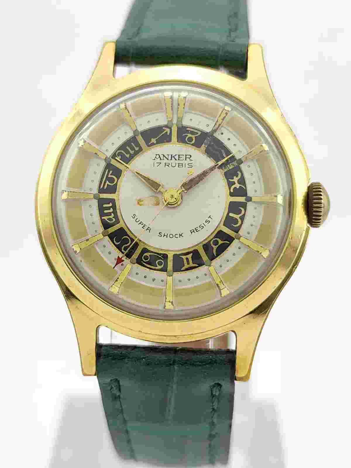 Anker Zodiac Signs Horoscope Dial Men 1970-1979