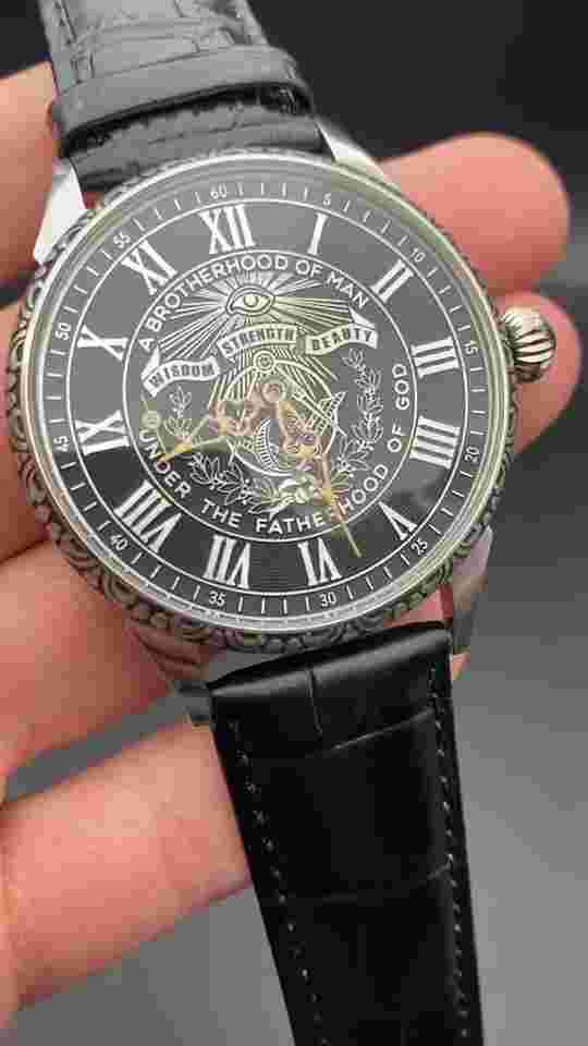 Limited Masonic Mechanical Watch Molnija Men's Wristwatch Vintage Watch MARRIAGE