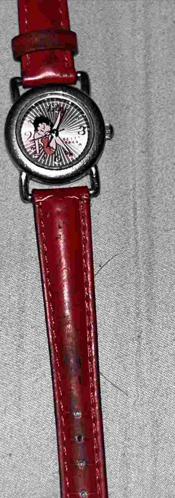 Vintage Valdawn Women's Betty Boop Watch 5212