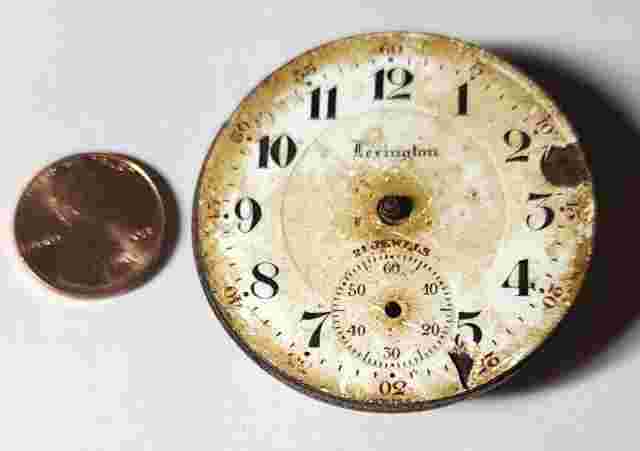 Lexington Pocket Watch Movement 21 Jewells Antique