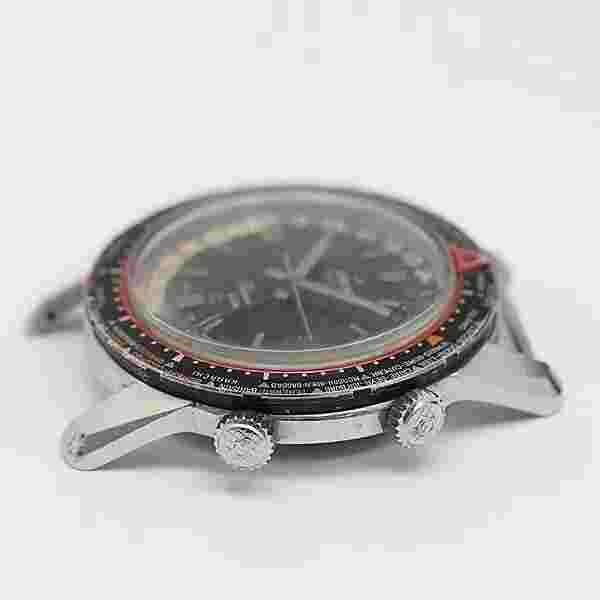 ENICAR 314962 Date Black Dial 43mm No Bracelet Men's Watch