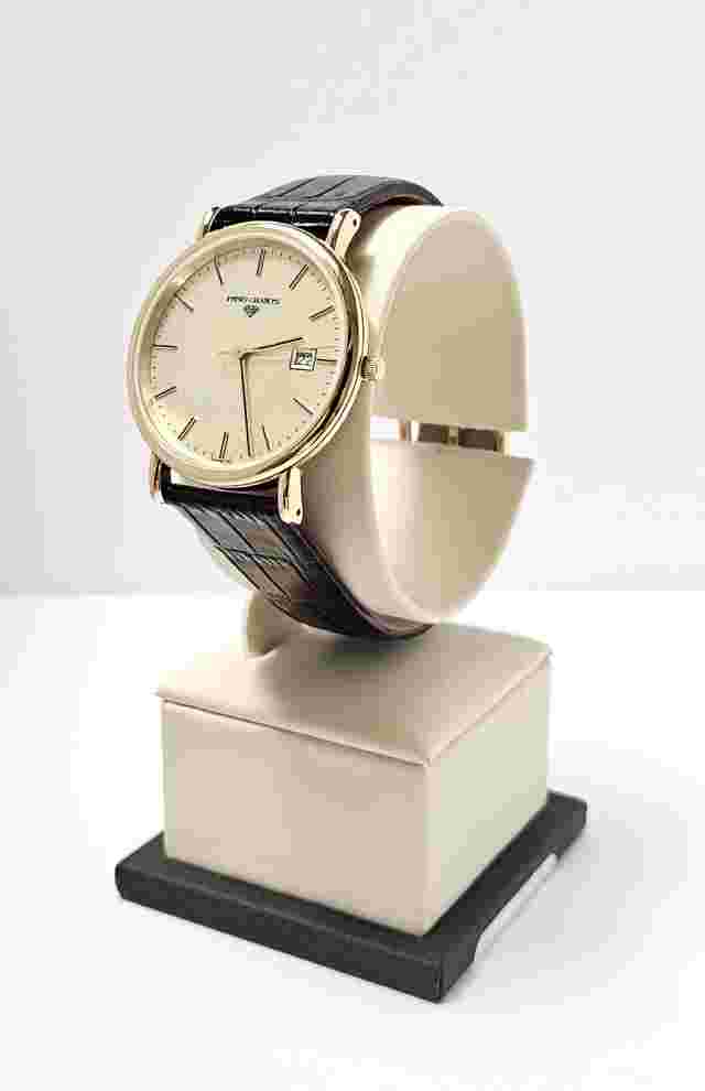 3 ATM Gold Tone Stainless steel case Sapphire crystal 35mm case diameter Swiss
