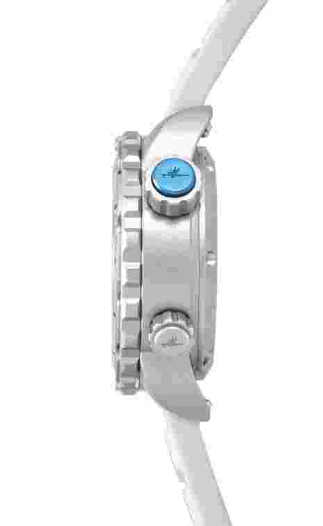 NEW Abingdon Co. Women's Automatic Nadia White Silicone Strap Watch 35mm