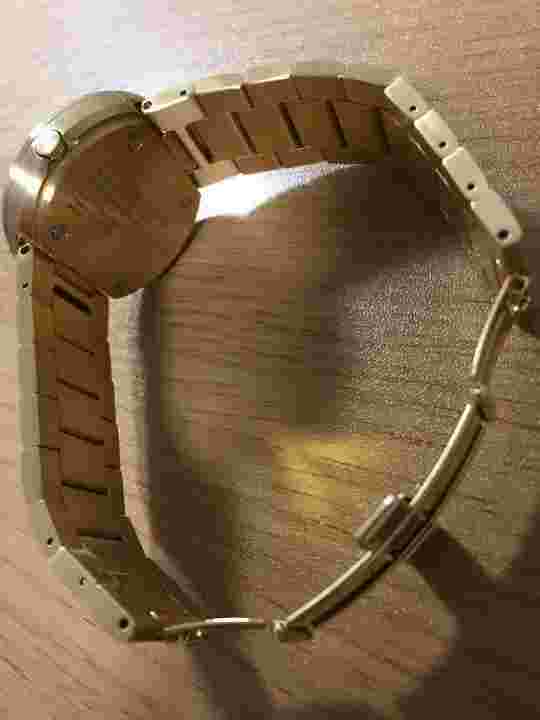 Issey Miyake Design Watch to Men's Black 38mm Stainless Steel Near MINT