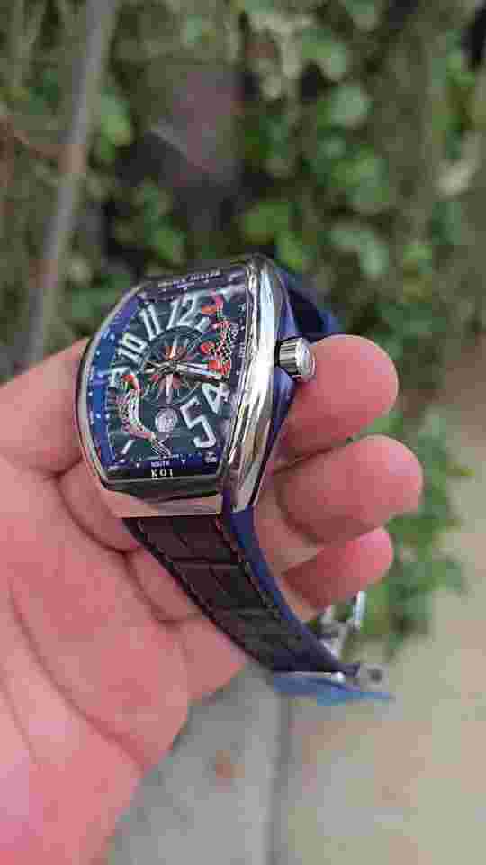 Franck Muller Vanguard KOI Wristwatch V41 YT SC DT AC BL KOI Limited