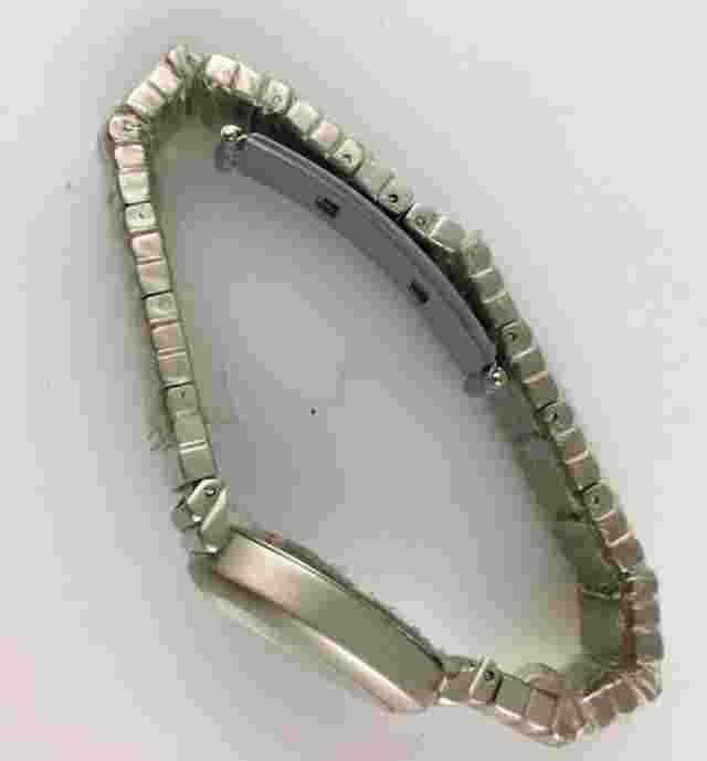 M&M Primo Emporio Women's Quartz Watch 21 Mm Steel Oval Shape Deployant