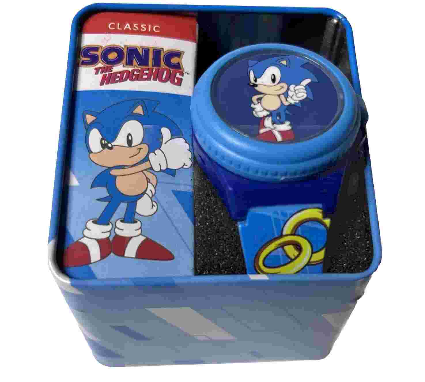 Sonic The Hedgehog Kids LCD Toy Light Up Watch Needs Battery See Description