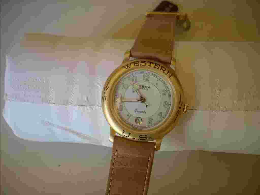 YEMA Quartz WATCH "WESTERN U.S." Vintage