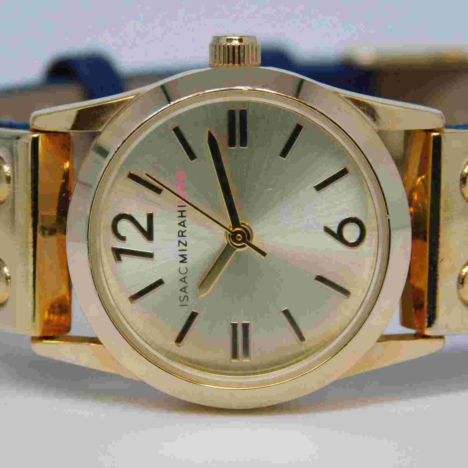 ISAAC MIZRAHI LIVE! IMZ569 Quartz Analog Women's Watch New Battery