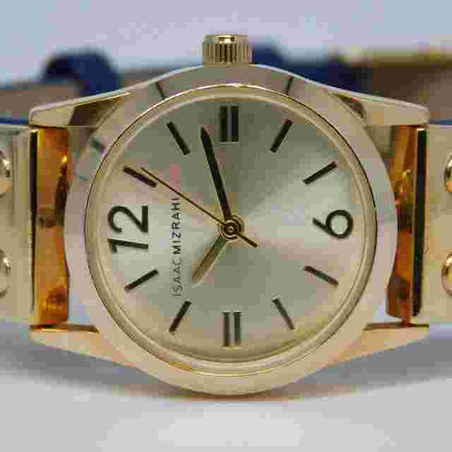 ISAAC MIZRAHI LIVE! IMZ569 Quartz Analog Women's Watch New Battery