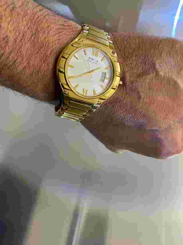 Daniel Steiger Men's Broadway Gold 3301G-M 18K Fused Gold Stainless Steel Watch