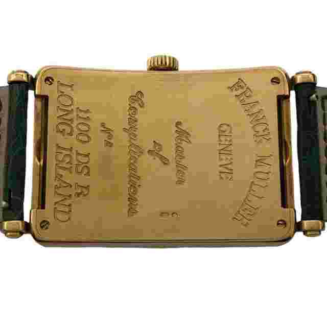 FRANCK MULLER Long Island 1100DSR K18 pink gold #439