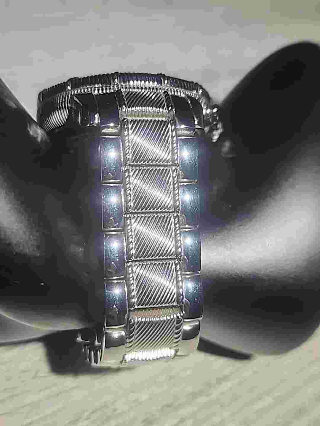 Judith Ripka Stainless Steel Wrist Watch