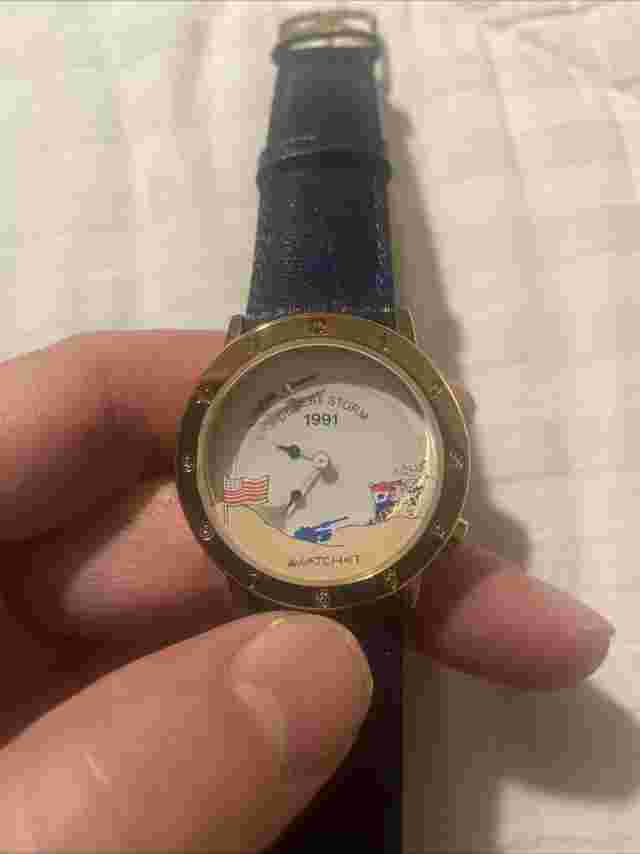 1991 Desert Storm Watch It Novelty Watch New Battery