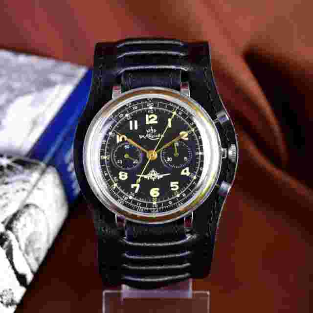 Soviet Strela Vintage Watch 1MChZ Kirova Military Chronograph Men's Watch