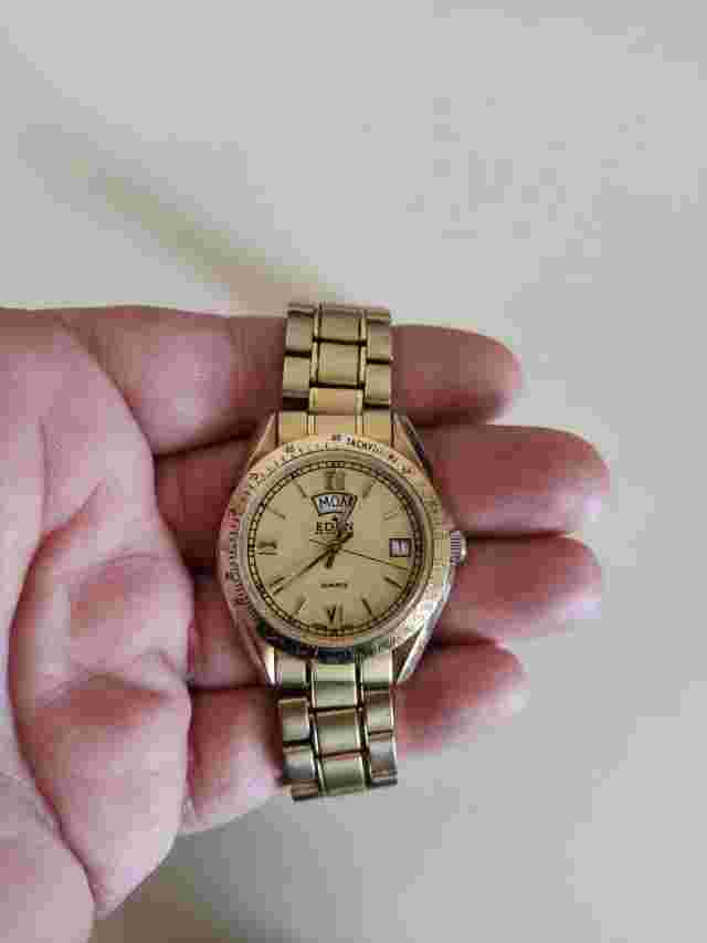 swiss eden quartz ladies watch
