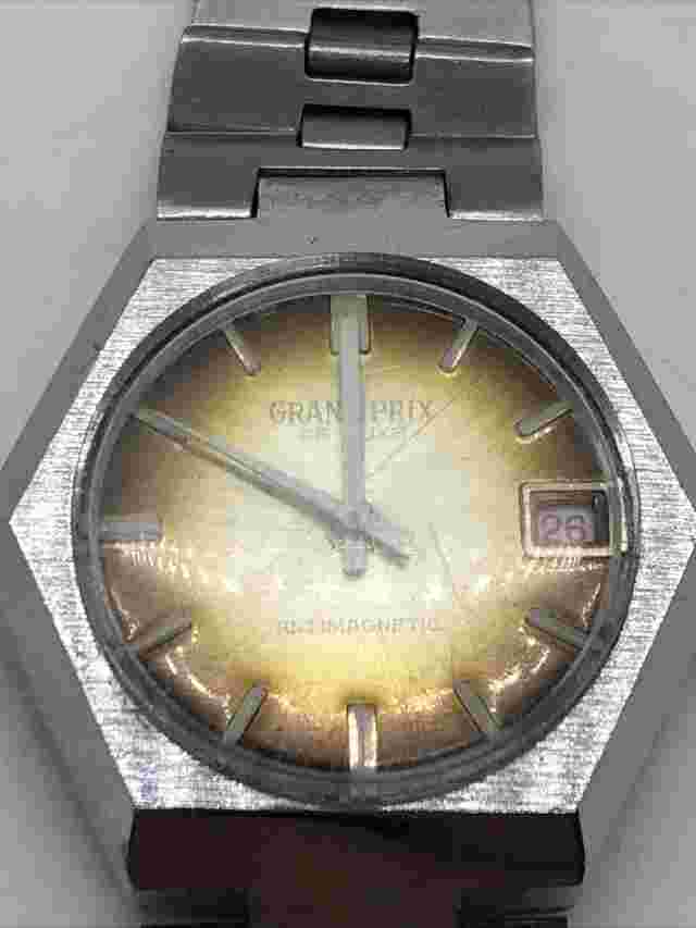 Vintage Grand Prix  watch for parts or restoration Swiss