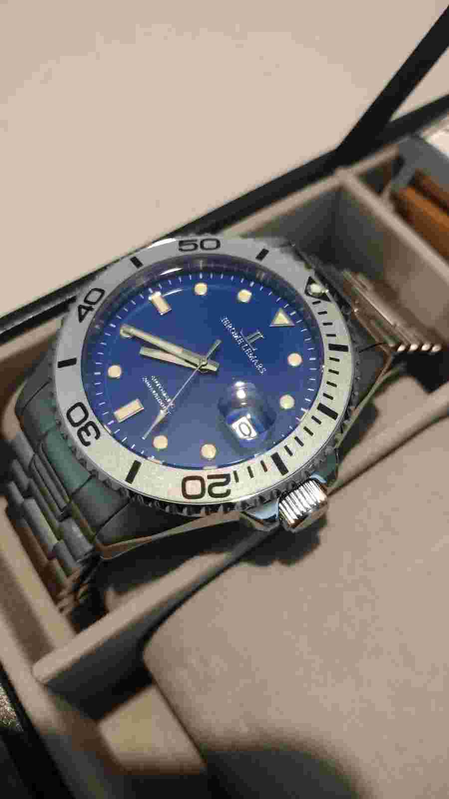 Jerome Lemars men's watch. Perpetual movement. Pristine conditions