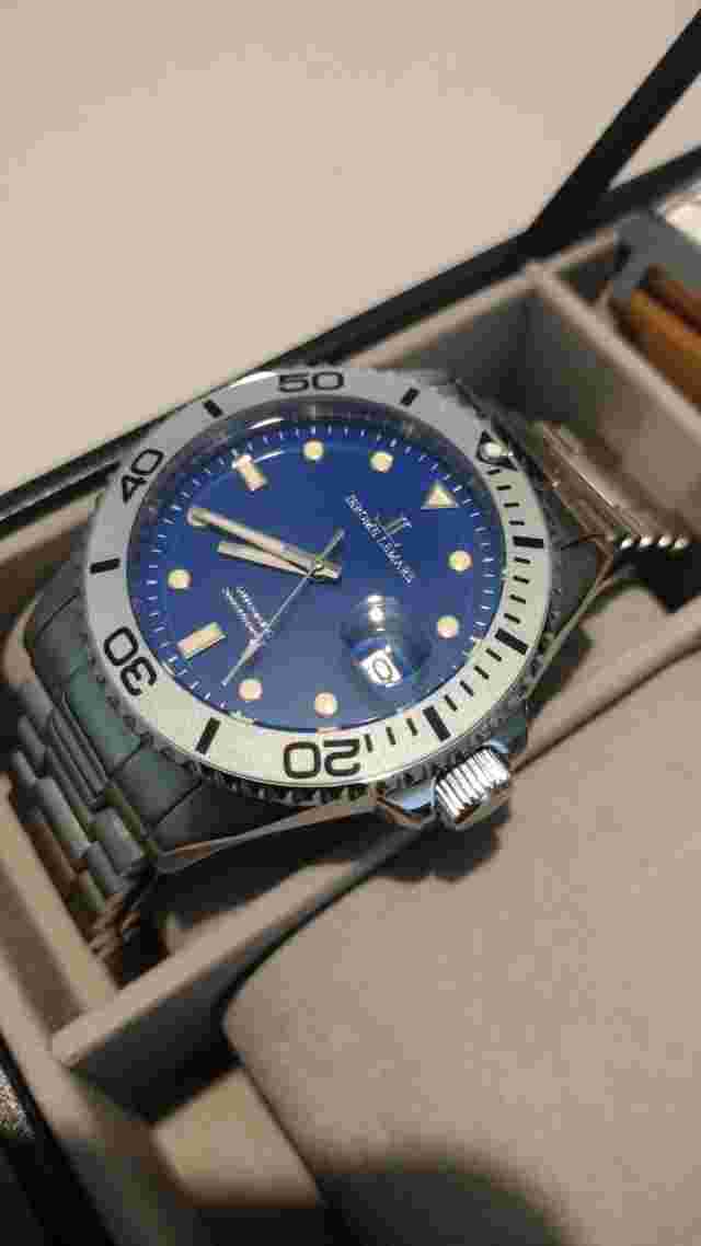 Jerome Lemars men's watch. Perpetual movement. Pristine conditions