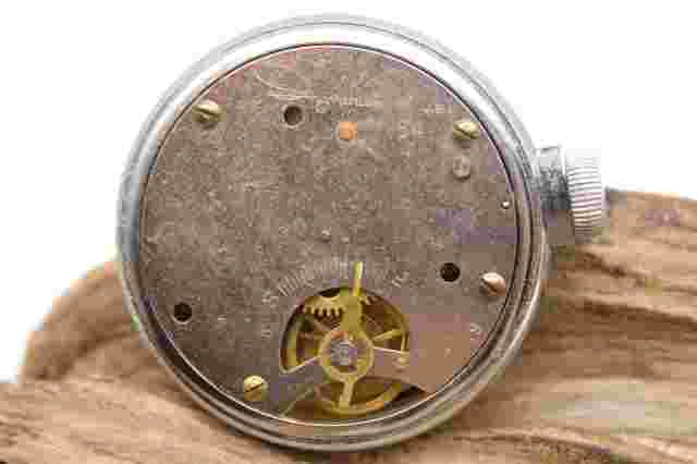 INGRAHAM STURDY POCKET WATCH 50.3mm OVERWOUND FOR REPAIR (JX2)
